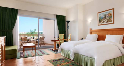 Master bedroom with large windows